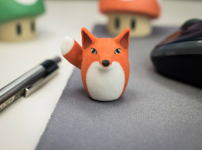 ✦AriCottonCandy✦ — Fundy with tiny foxes! I like the idea that