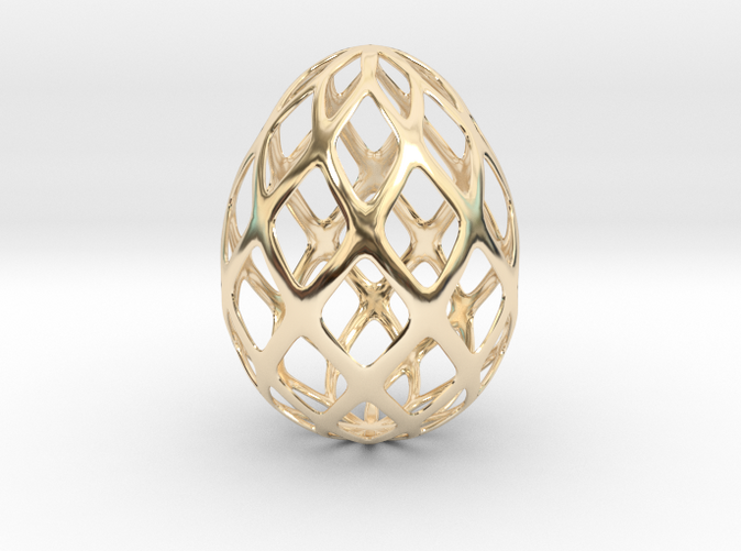 gold plated egg