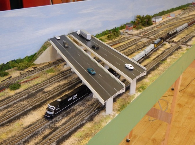 Scale made to your requirements 3D Printed Footbridge Plastic N Gauge