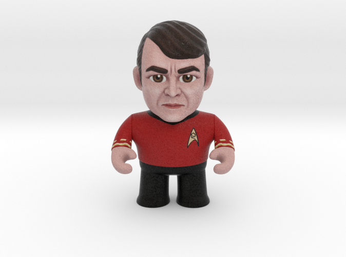 Scotty Star Trek Caricature