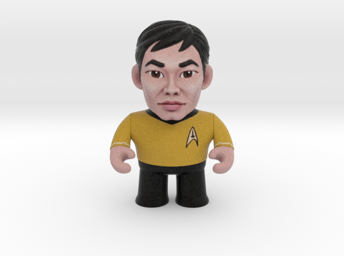 Sulu Star Trek Caricature