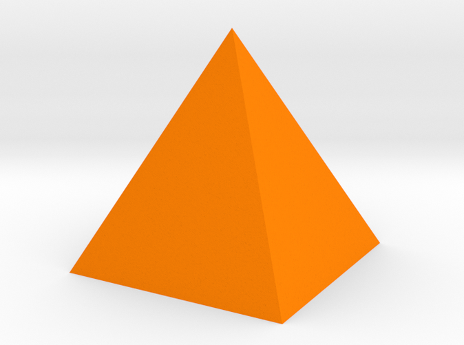 pyramid solid shapes