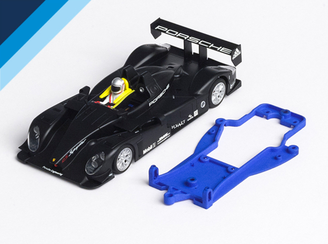 Chassis compatible with Avant Slot Porsche RS Spyder body (not included)