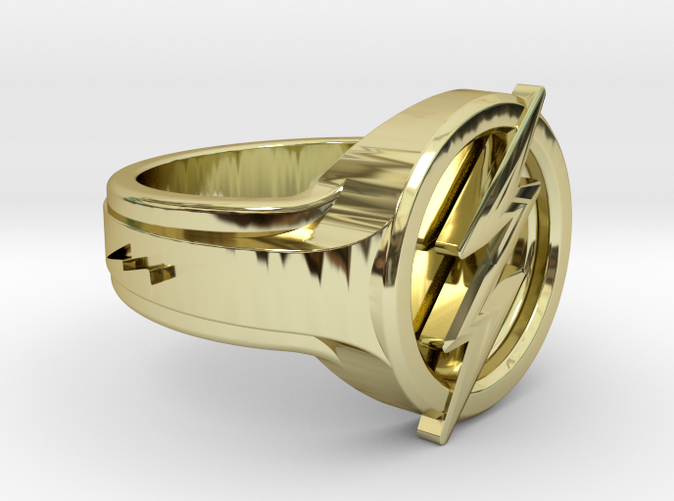 STL file Flash ring (fixed) 💍・3D printable design to download・Cults