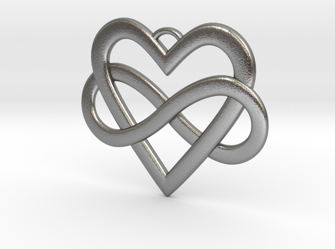 Ever-Heart necklace - Silver