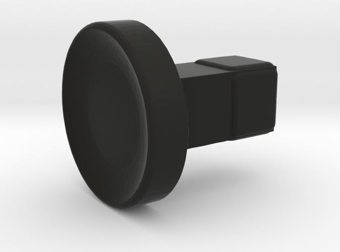 Render of the 3D printed 5D button