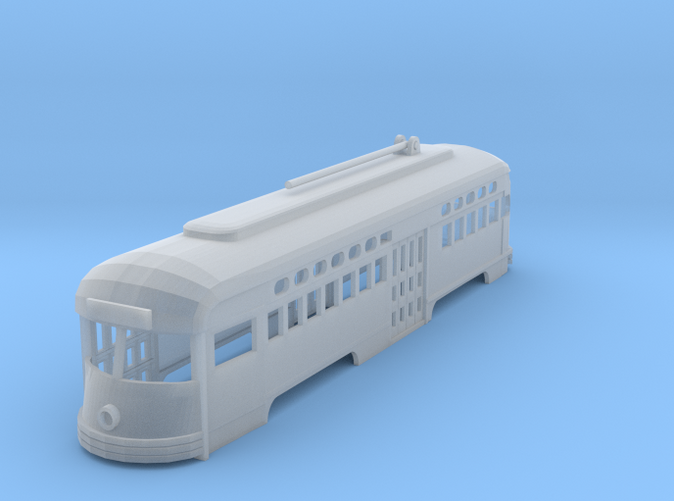 PCC Trolley Z scale