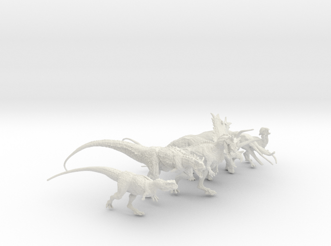 3D print dinosaurs ©2012-2014 RareBreed