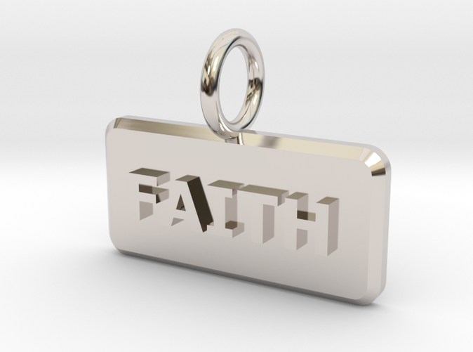 Faith pendant