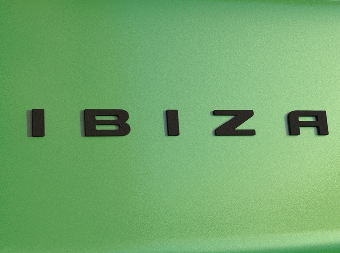 Emblema original 6k6853687h Seat Ibiza GTI con adhesivo - Stock Piezas