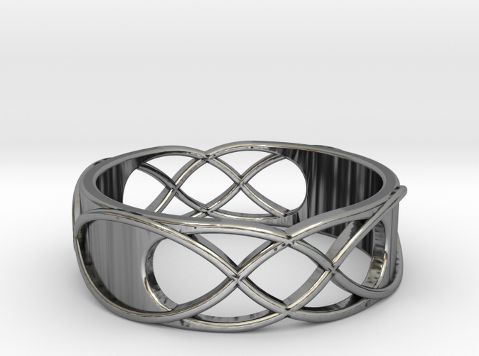 Double Infinity Ring - Render