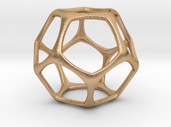 Render - Dodecahedron Pendant