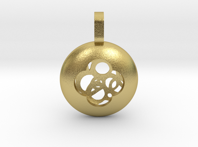 [TimelessSphere][Mod01]-[Brass] | [18mmx18mmx065mm]