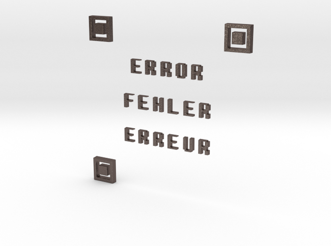 ERROR FEHLER ERREUR QR CODE (R5Z6S94CM) by DraganGasic