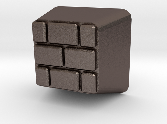 Custom Mario Brick Block Keycap for Cherry MX switches