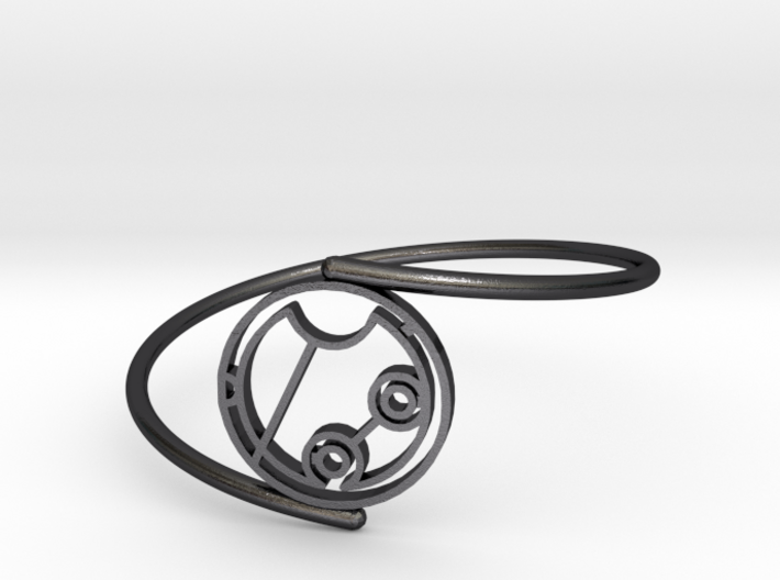 Geneva - Bracelet Thin Spiral 3d printed