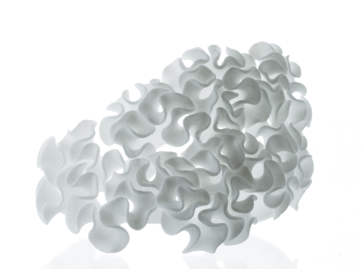 Celosia Cuff sz M | floraform collection 3d printed