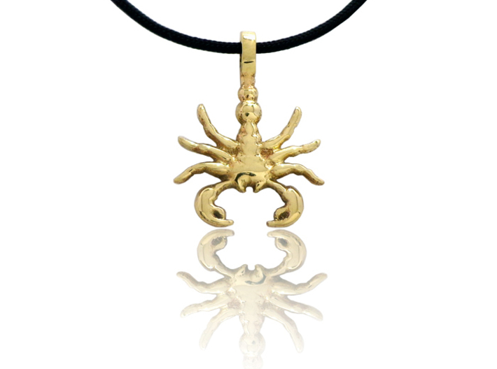 SCORPION TOTEM Zodiac Pendant Jewelry Symbol 3d printed