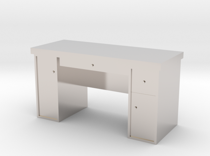 HO Scale Desk 3d printed