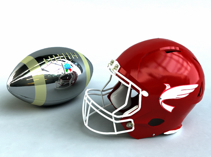 Football Helmet  3d printed 