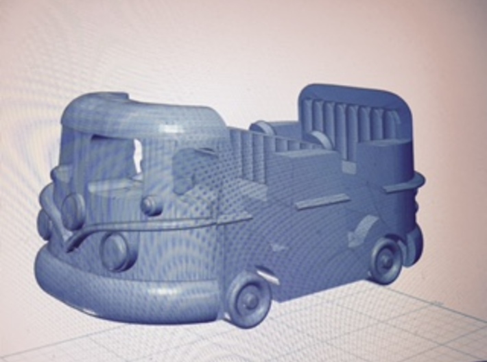 Groovy Bus 4 PackM 3d printed 