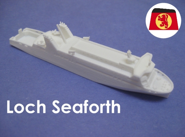 MV Loch Seaforth (1:1200) 3d printed