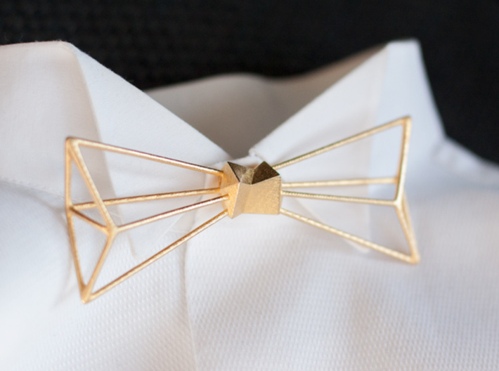 Bow Tie and Necklace in one 3d printed