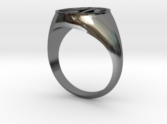 Misfit Ring Size 11 3d printed