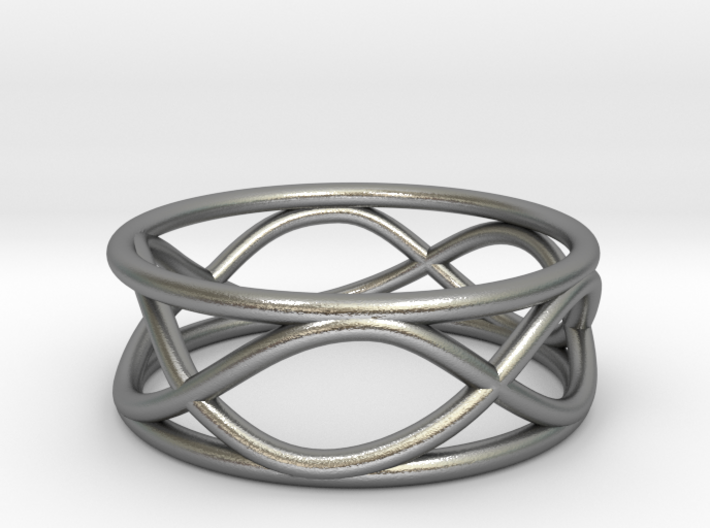 Infinity Ring- Size 5 3d printed