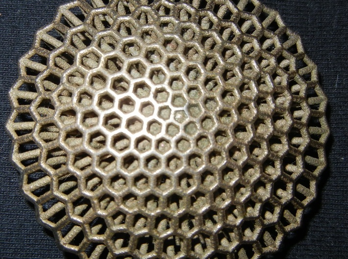 honeycomb 3d printed