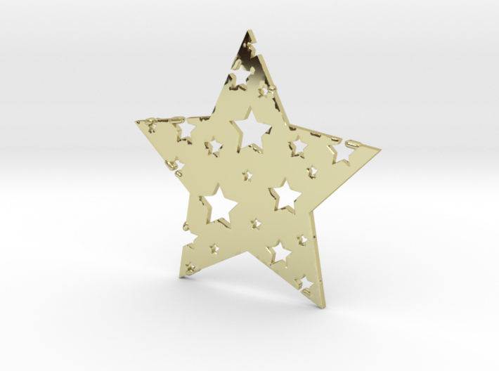 Funky Star 3d printed