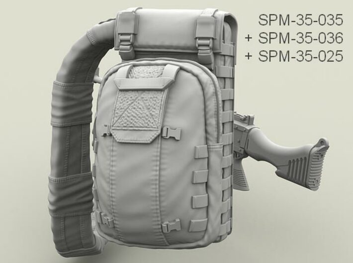 1/35 SPM-35-035 MICO Machine Gunners Assault Pack 3d printed 