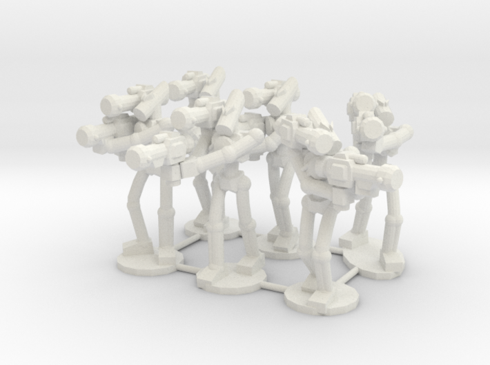 MG72-Aotrs07 War Droid Squad 3d printed 