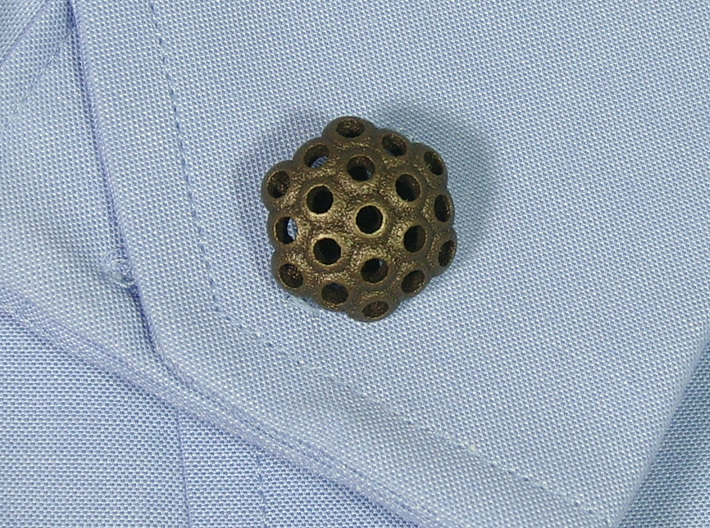 BurbujasCufflinks 3d printed