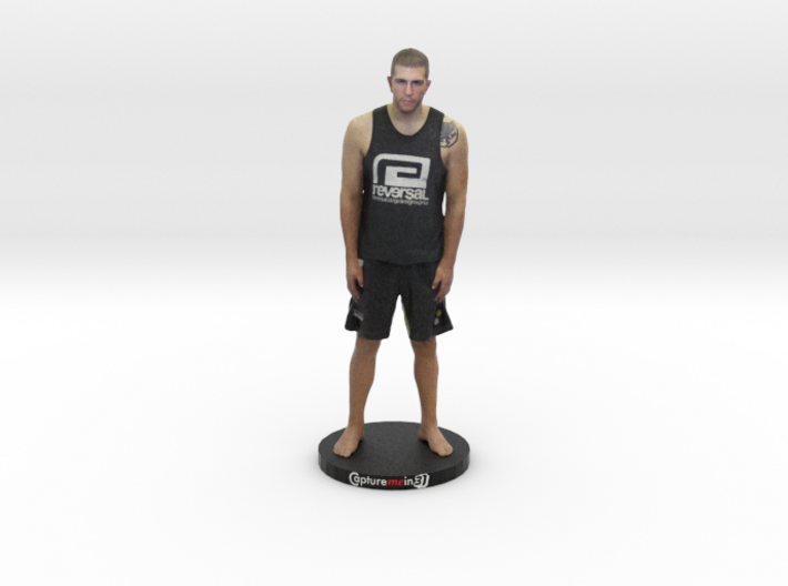 Brian LONG ISLAND MMA With Base - 6&quot; Figurine 3d printed