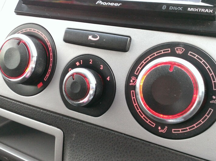VW T5 Heater Control Adaptor 2003-2007 3d printed 