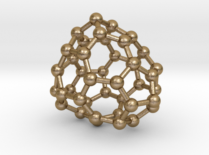 0239 Fullerene C42-18 c1 3d printed