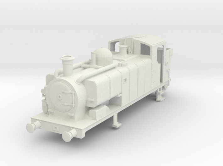 Body for 00 gauge GWR 97xx Condensing Pannier Tank 3d printed