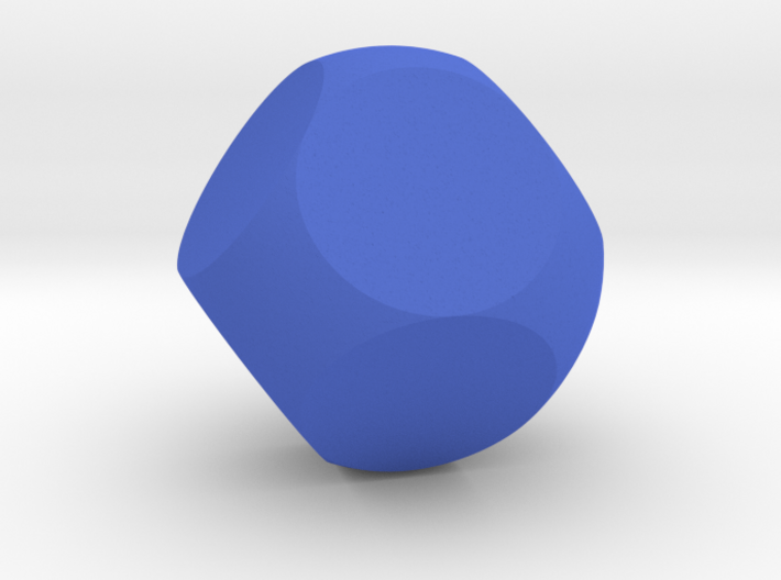 Blank D8 Sphere Dice 3d printed