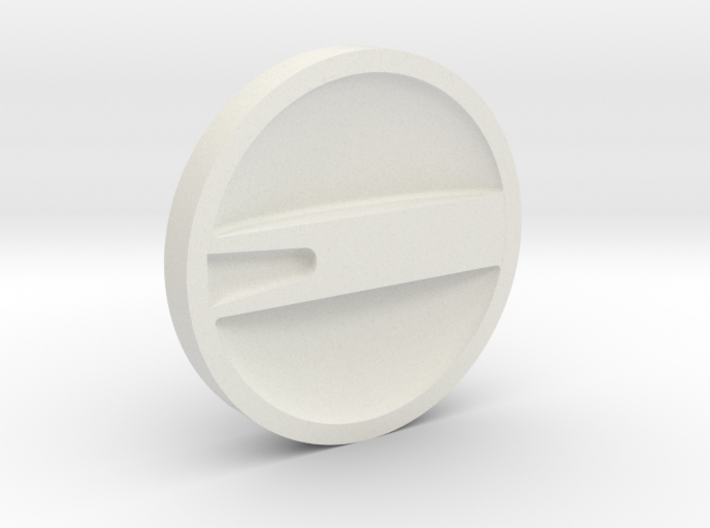 Retro Raygun: Selector dial 3d printed