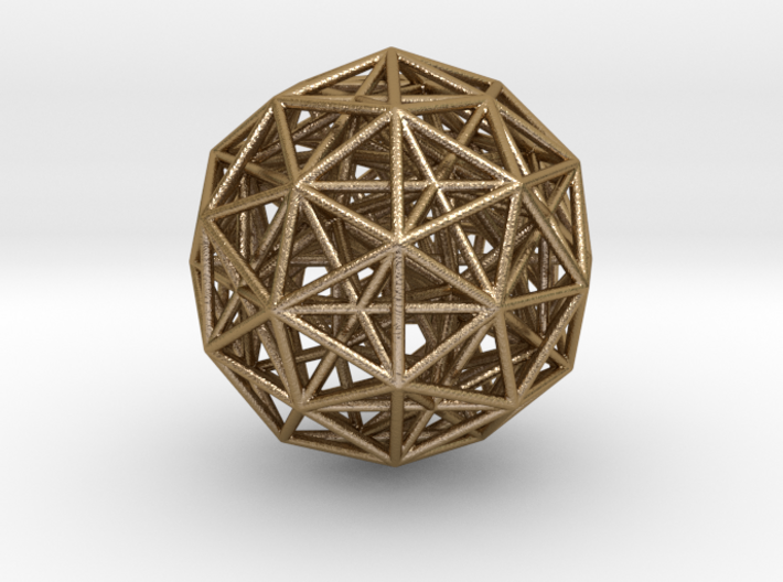 600-Cell, Orthographic projection 3d printed