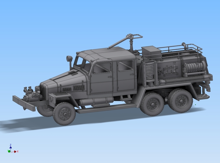 LKW IFA G5 Tanklöschfahrzeug Spur N 1:160 3d printed