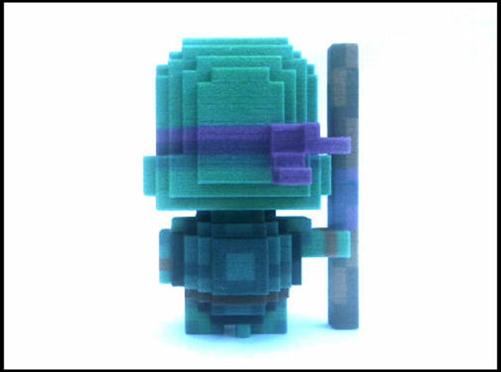 "Don" Voxel Figurine 3d printed 