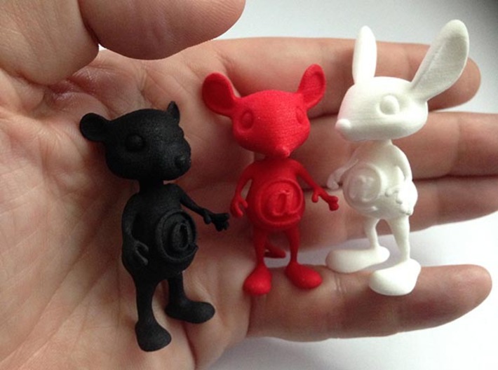 Tiny @Belly Pig 3d printed 