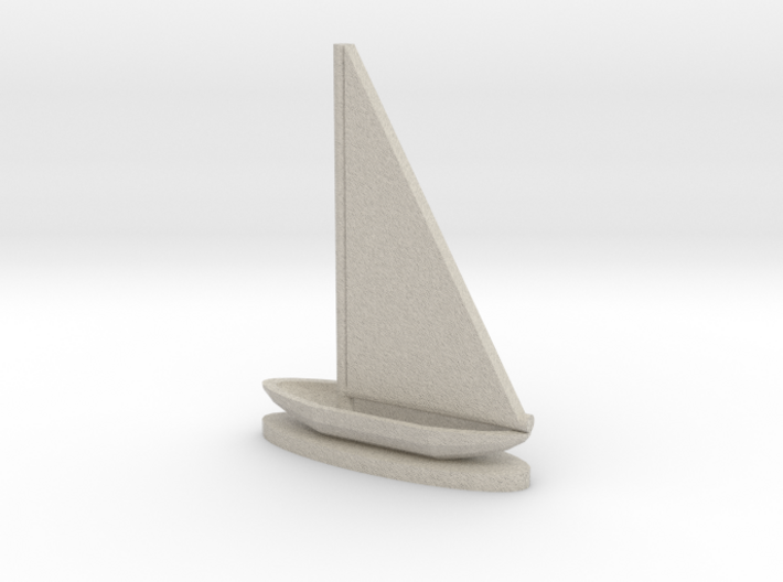 Sailboat 3d printed