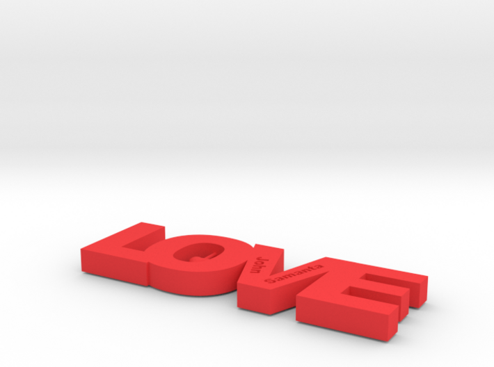 LOVE (Personalize as you wish) 3d printed