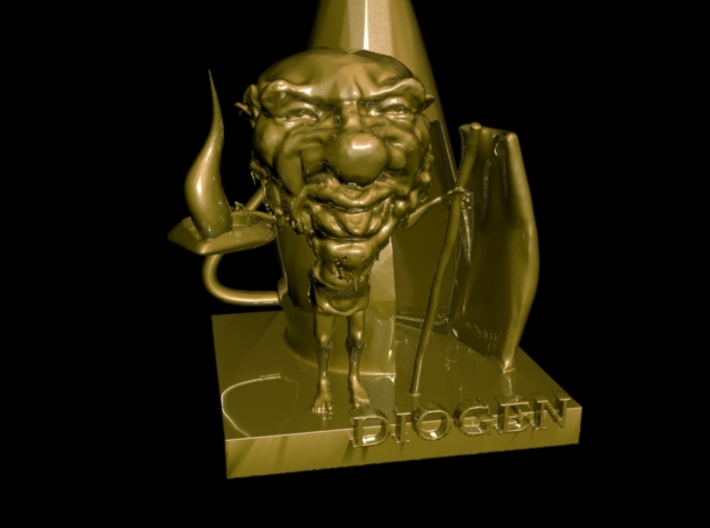 DIOGEN'S STATUE 3d printed 