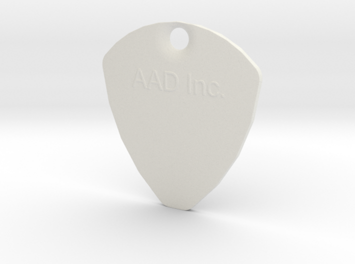 Customizable Plectrum With Hole 3d printed
