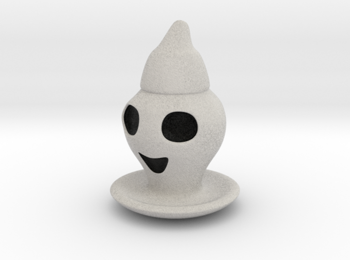 Halloween Character Hollowed Figurine: XmasGhosty 3d printed
