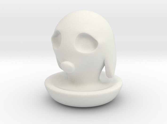 Halloween Character Hollowed Figurine: DoggyGhosty 3d printed